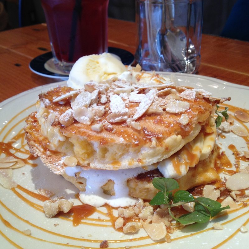 パンケーキ  バナナのキャラメリゼ(バリサイ カフェ （BARISAI CAFE）)