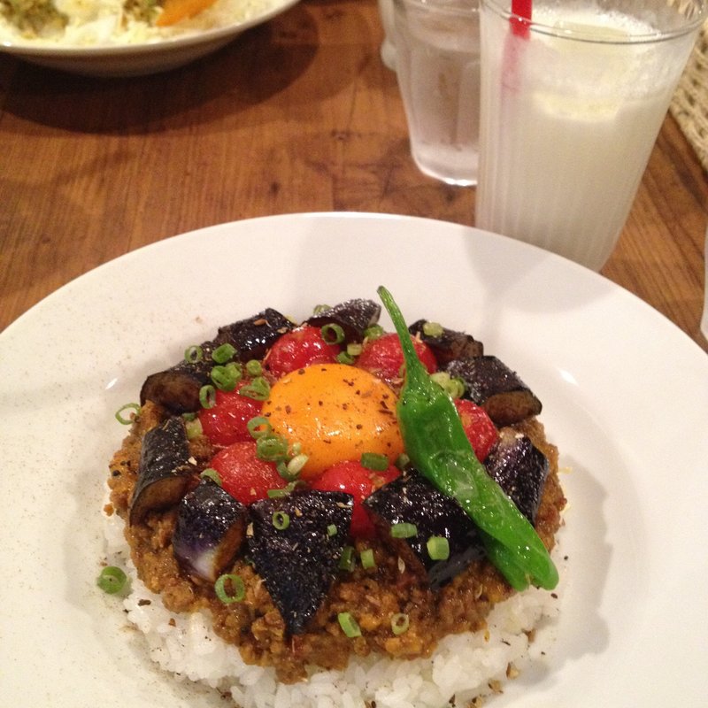 なすトマトキーマ(カレーの店 コロンビア)