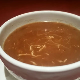 フカヒレ金糸の煮込みつゆそばセット(ジョーズ シャンハイ 銀座店)