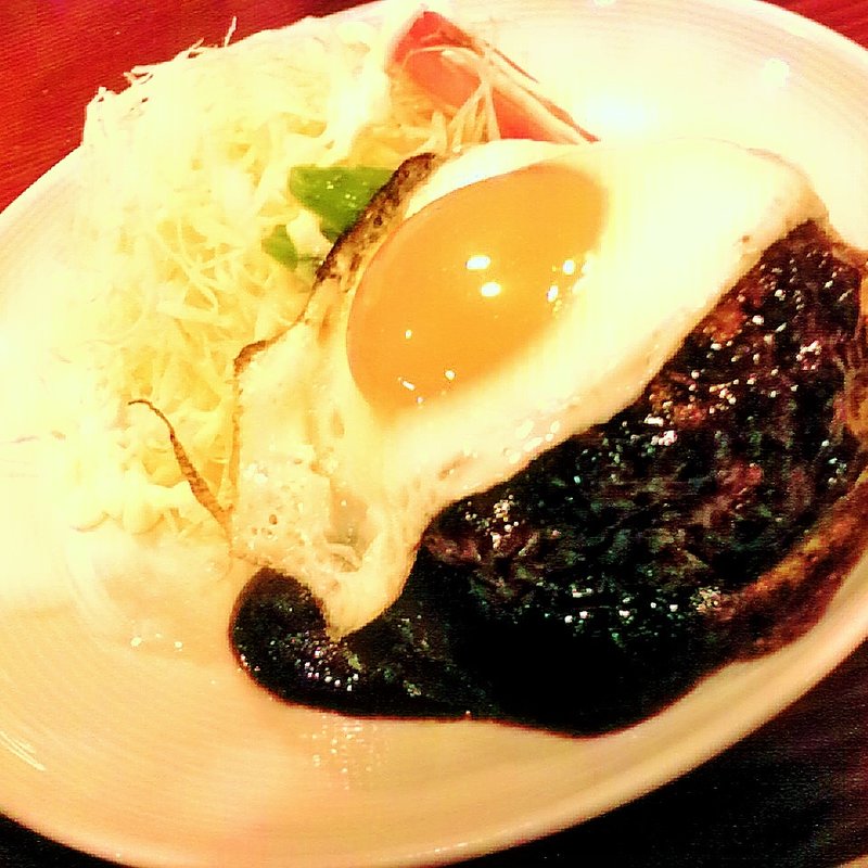 ハンバーグ(小古食堂)