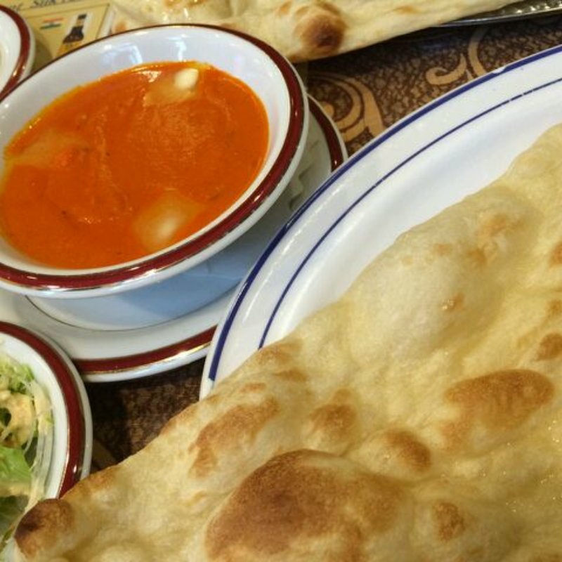 バターチキンカレーセット(アジアンシルクロード 幡ヶ谷店)