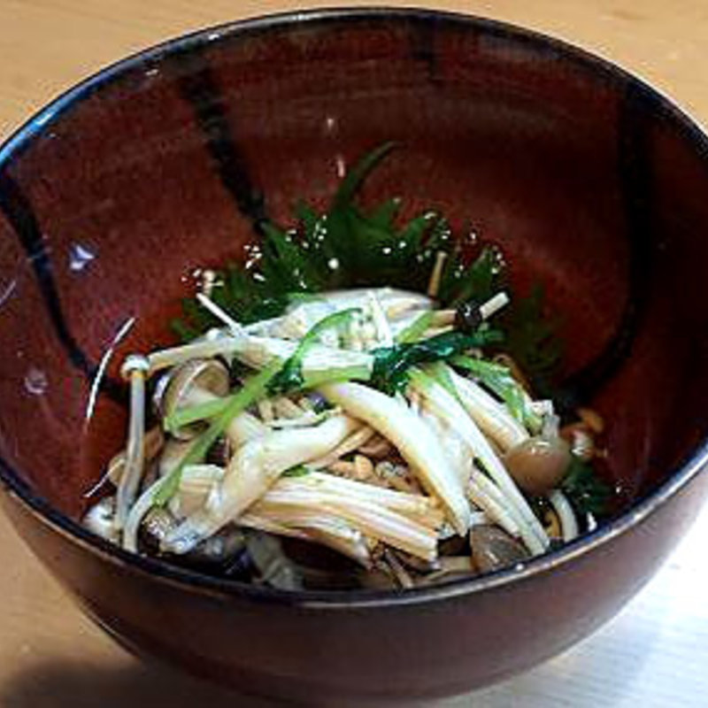 きのこのお浸し(わだ津)