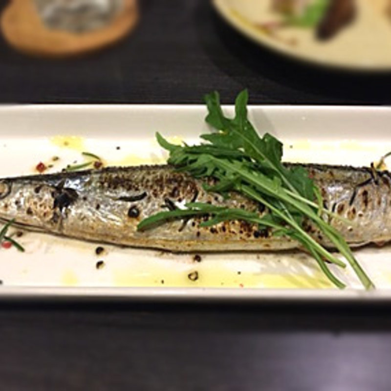 新サンマオリーブオイル焼き(ビストロ＆バル ジィーロ)