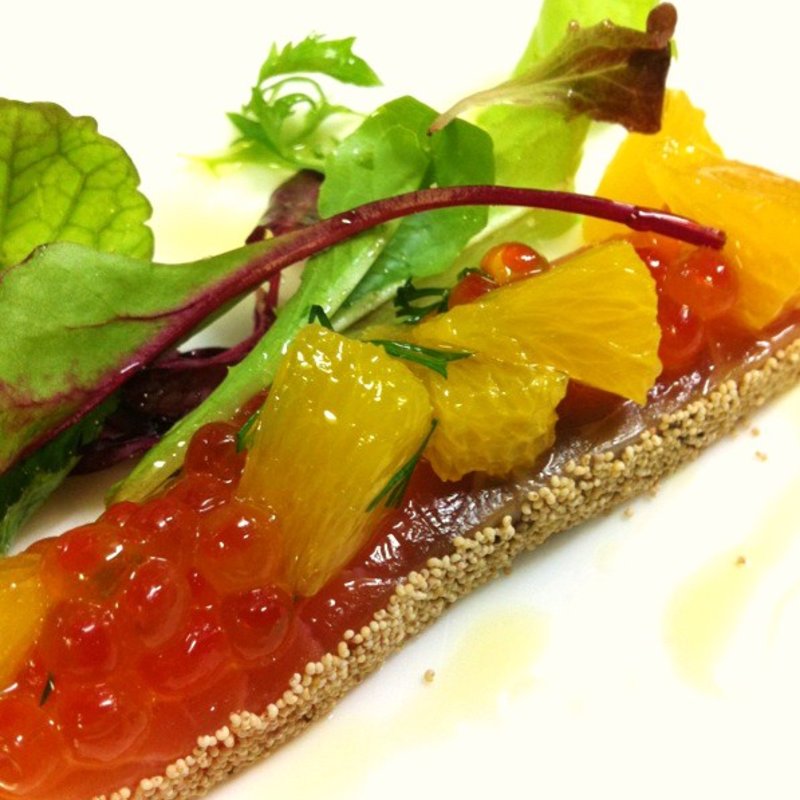 鮮魚のカルパッチォ(インシエメ （insieme）)