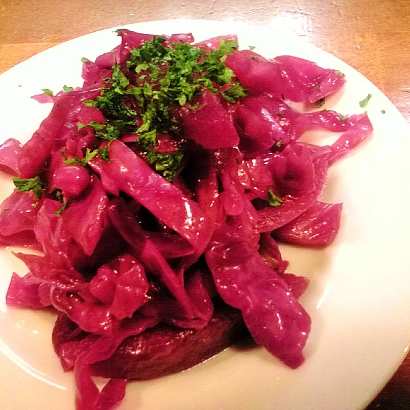 赤キャベツのサラダ(ブラッスリードロー)