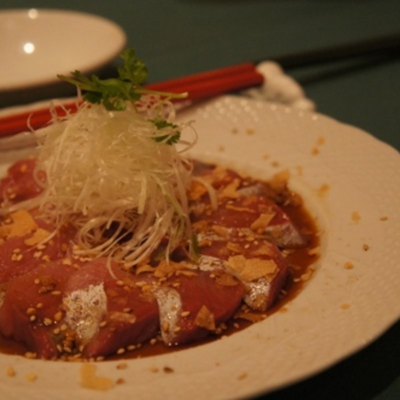 本日の鮮魚（つばす）のカルパッチョ (ラヴェニール ・チャイナ)