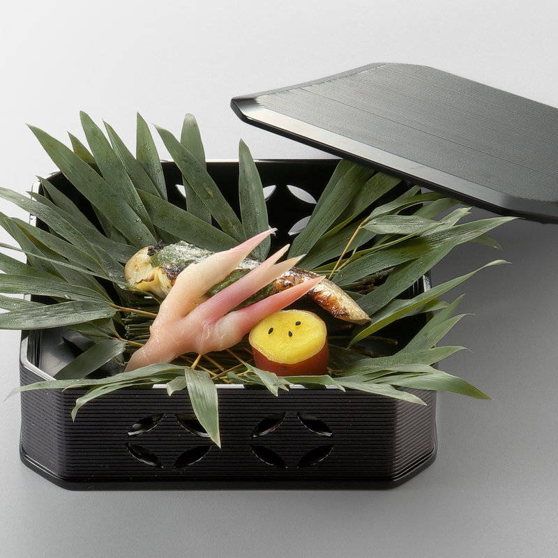 焼物　鱸の蓼味噌焼き(いしづか)