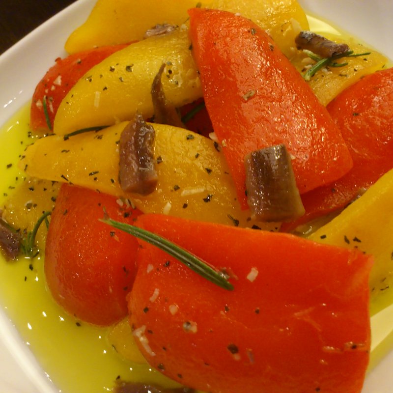 パプリカのオリーブオイルマリネ(IL Piatto Hijirizaka店)