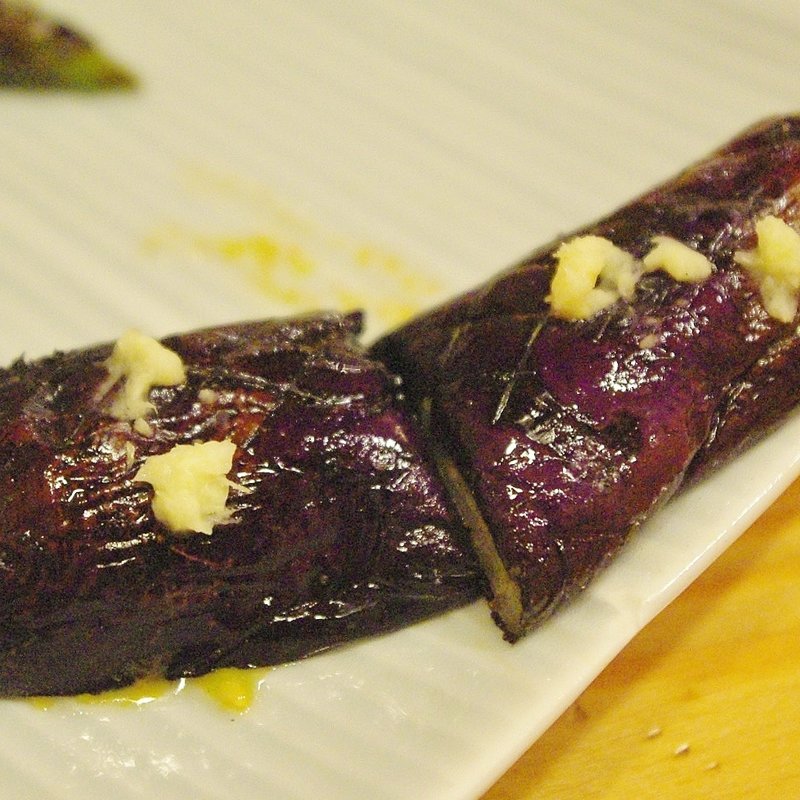 なすの炭火焼(一久)