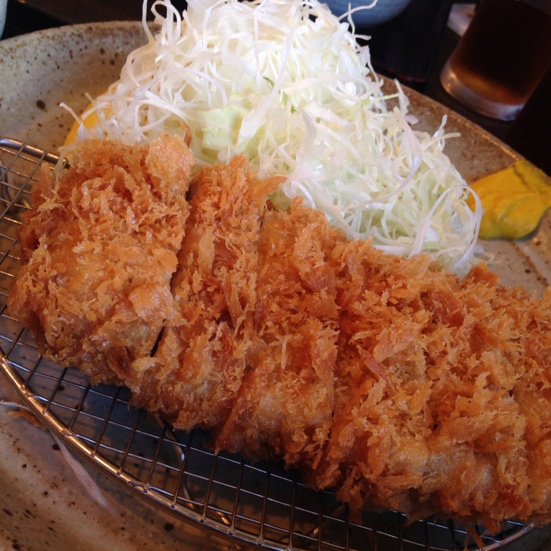 ヒレかつ膳「竹」120g（ご飯・味噌汁・お新香付き）(とんかつ 武信 代々木上原店)