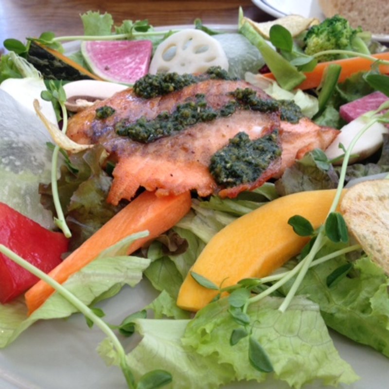 オーガニックサラダ＆フィッシュグリルランチ(グリップ オーガニック （GRIP ORGANIC）)