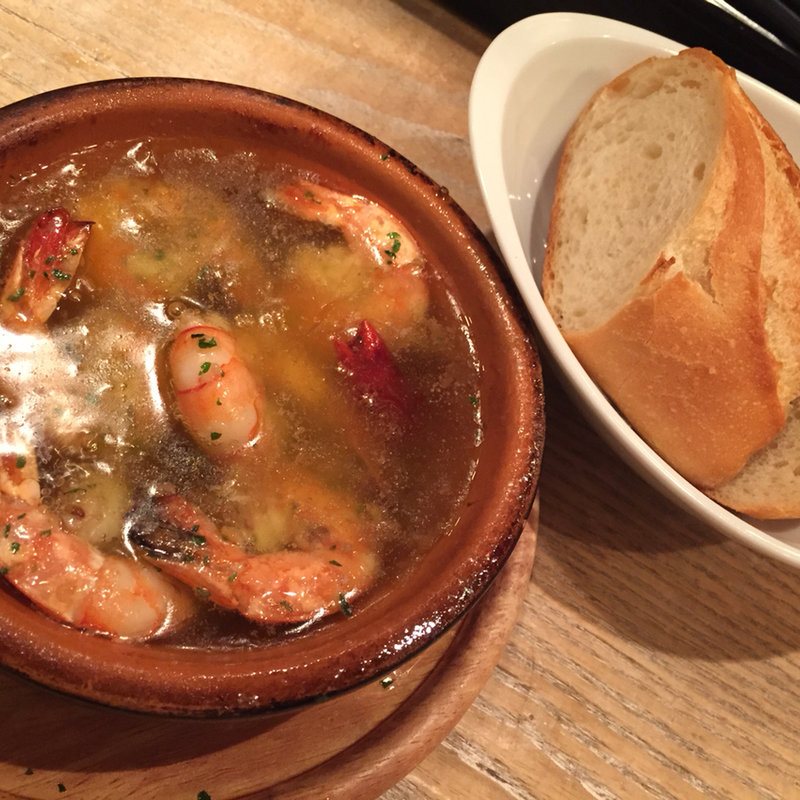 海老のアヒージョ(パッパトリア （Pappa Toria）)