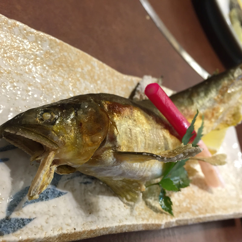 鮎の塩焼き(魚田)