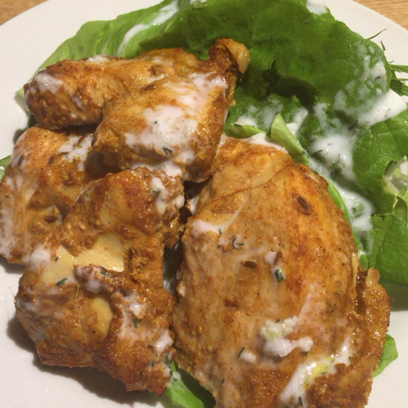 タンドリーチキン(ジョグール カフェ （Yogour Cafe）)