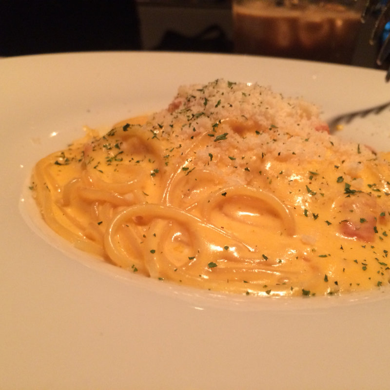 カルボナーラ濃厚仕立て(マーサーカフェダンロ)