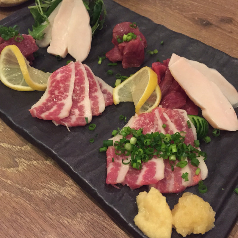 馬刺しの盛り合わせ(大井町テラス （Ooimachi Terrace）)