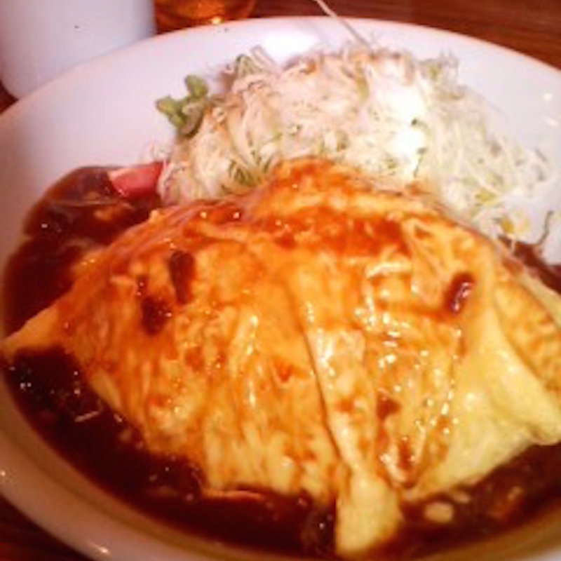 キッシュのオムライス Mサイズ(カフェハウス キッシュ)