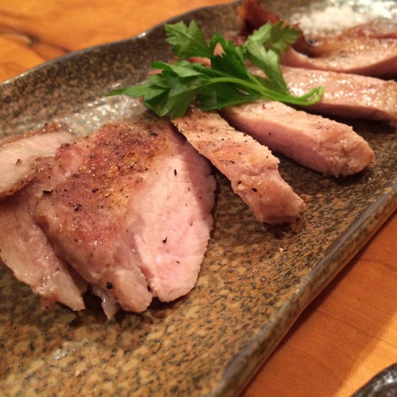 豚ロースステーキ(ぜひ)