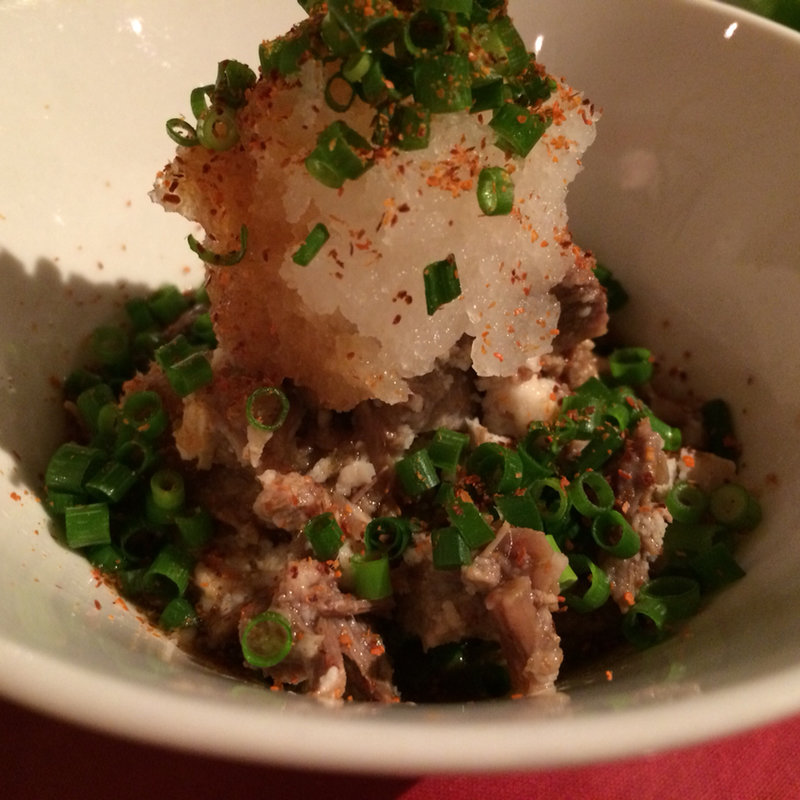 牛タンのさっぱりステーキポン酢(れもんや)