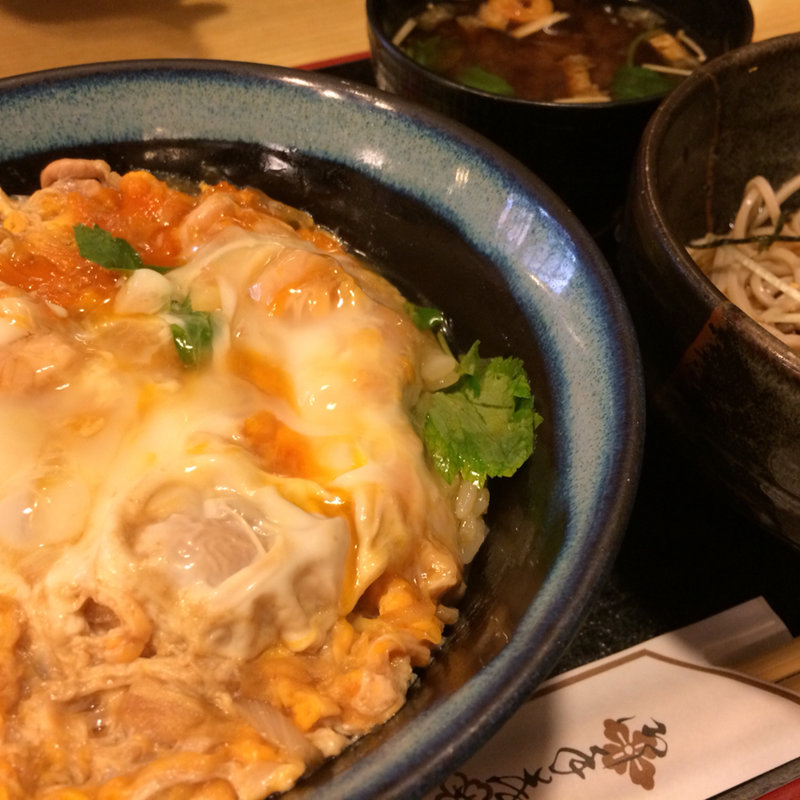 親子丼定食(天一 更科)