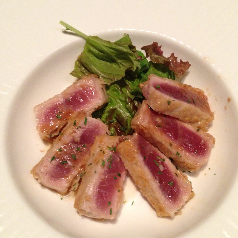 マグロのステーキ(個室居酒屋 鈴音 五反田本店)