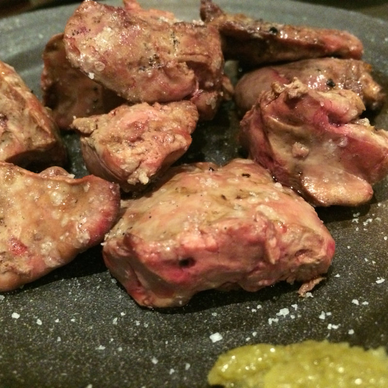 炭火焼キモ塩(みや澤 京橋店 )