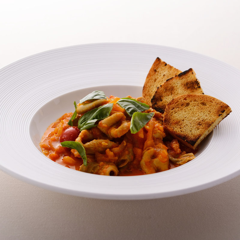 辛口トマトのシンプルパスタ “アラビアータ”スパゲッティ (リストランテ イル バンビナッチョ)