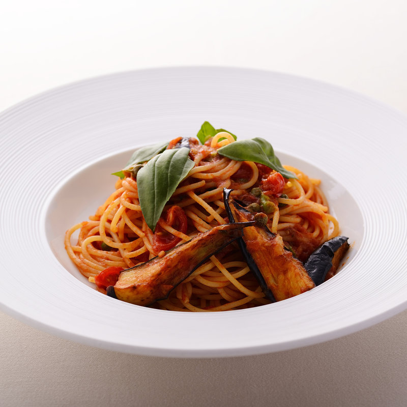 旬のキノコのパスタ(リストランテ イル バンビナッチョ)