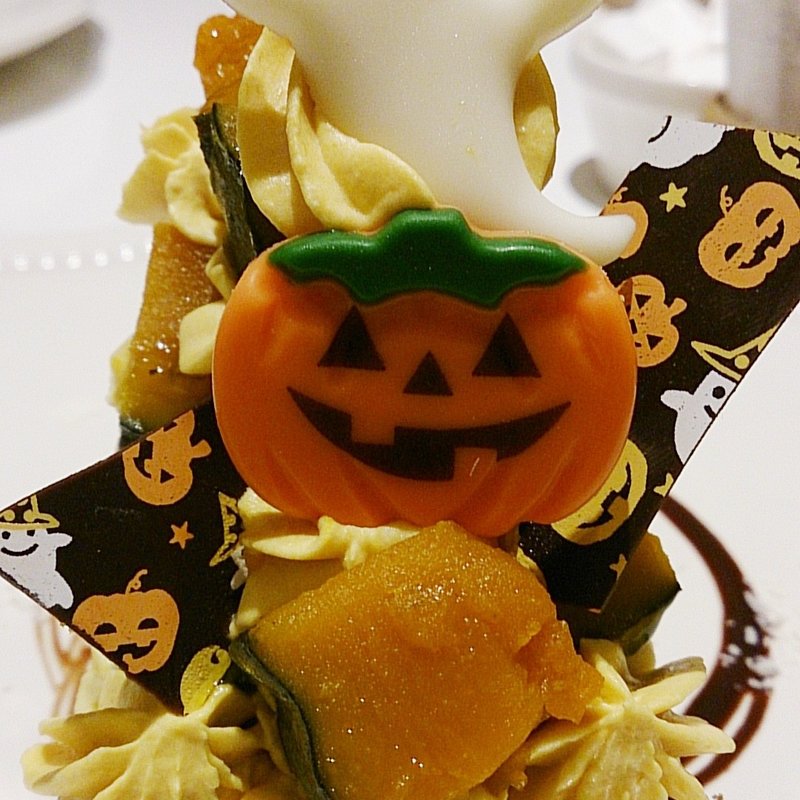 栗マロンかぼちゃのタルト(ラ・メゾン アンソレイユターブル ルミネ町田店)