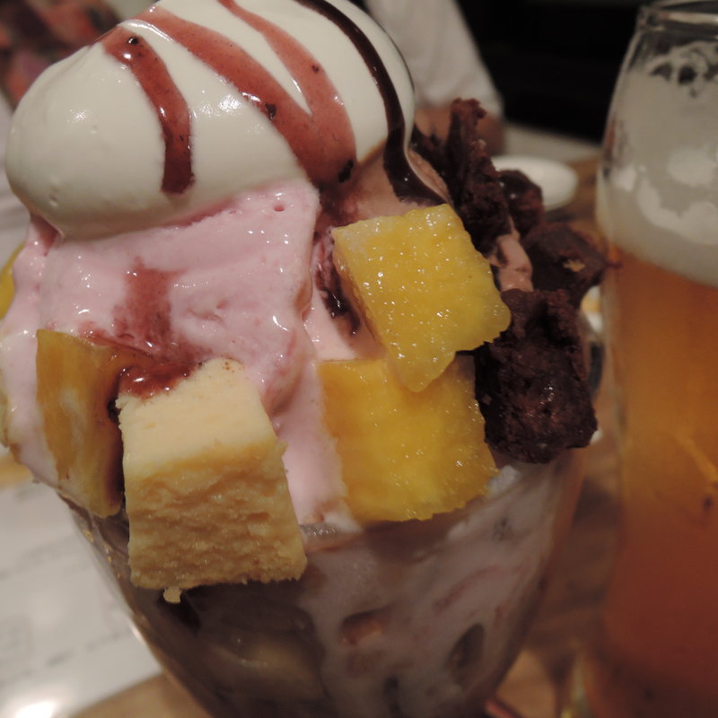 チョコ＆ベリーチーズパフェ(スロー カフェ （SLOW cafe）)