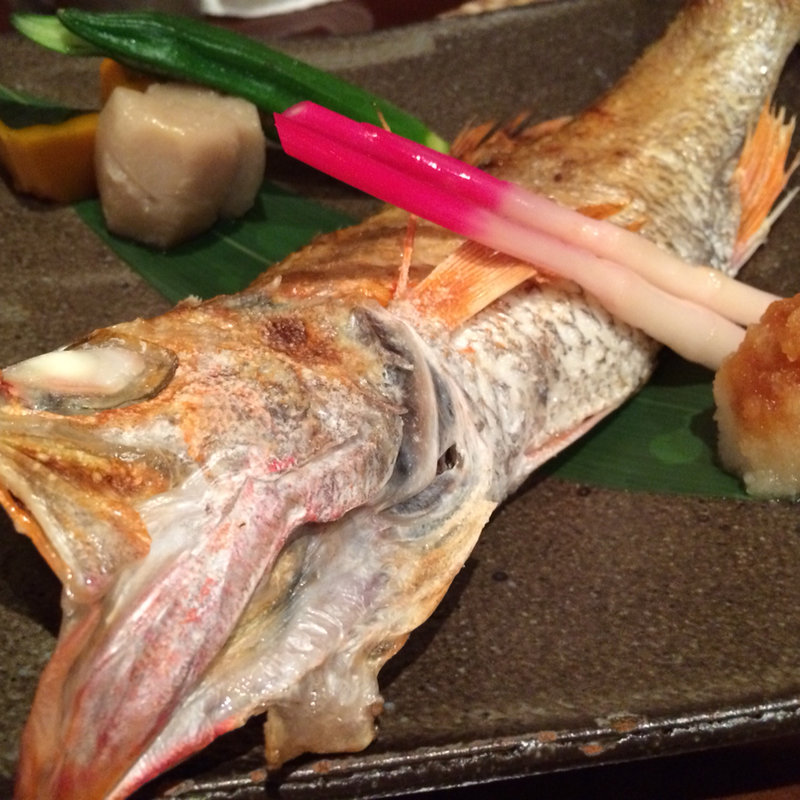 のどくろ塩焼き(酒肆(しゅし) 門)