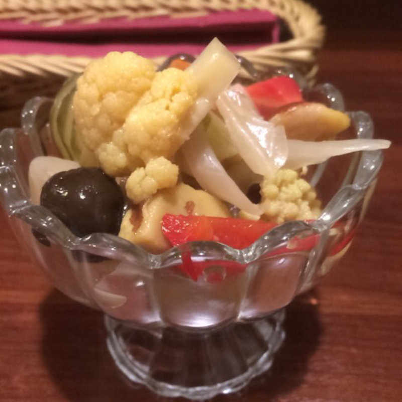 自家製ピクルス(トラットリア ZETA)