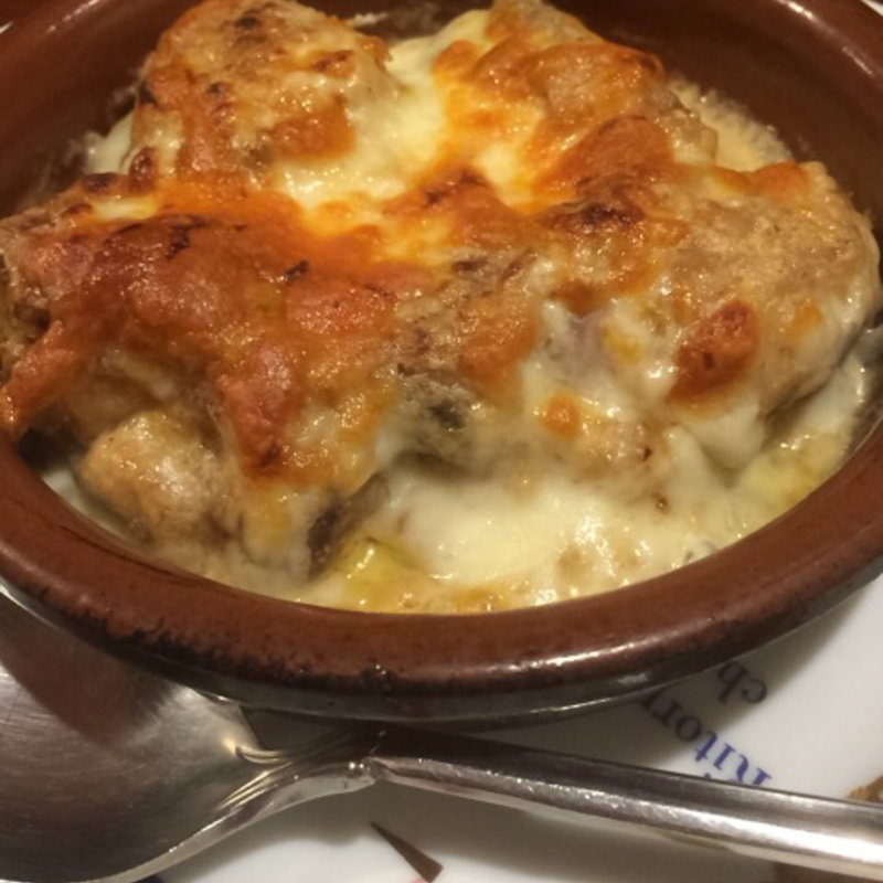 牡蠣のグラタン(トラットリア ZETA)