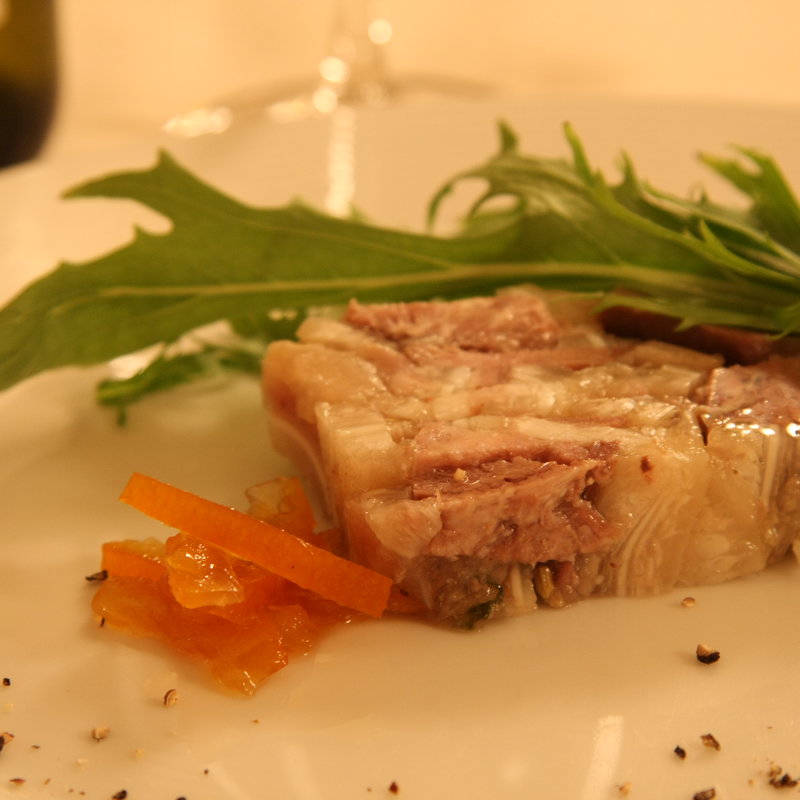 豚肉のテリーヌ(リストランテ イル バンビナッチョ)