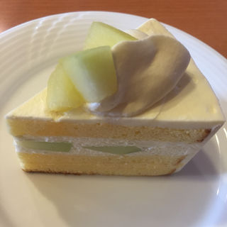 メロンのショートケーキ(さぎさ橋珈琲 逗子店)