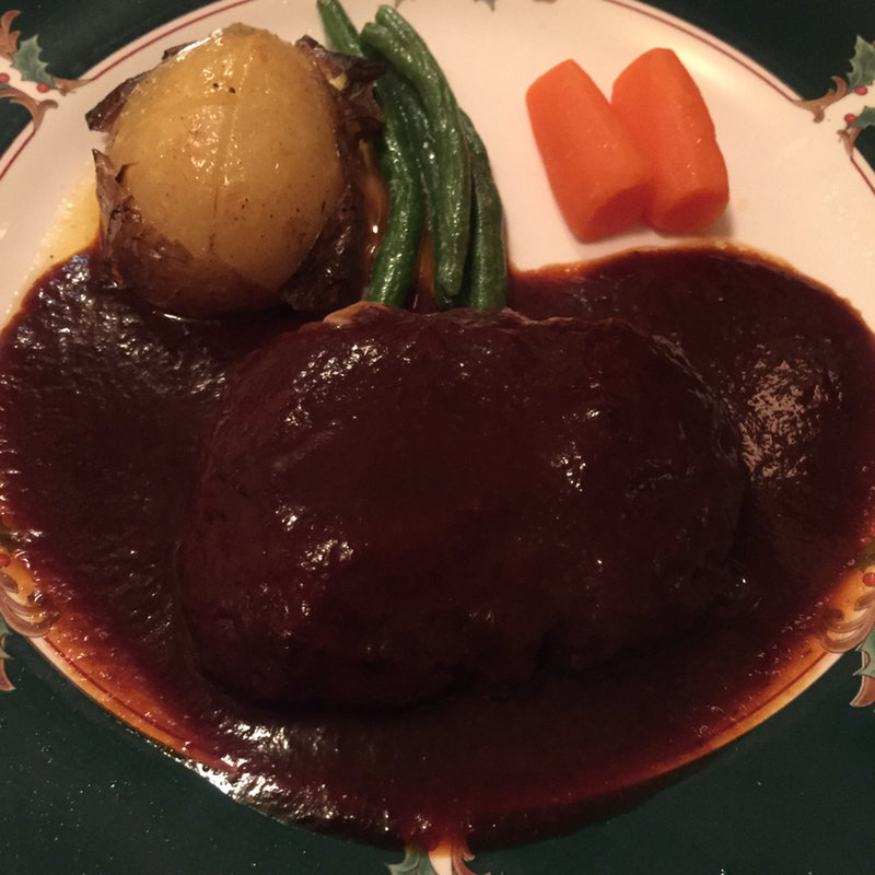 ハンバーグステーキ(Fatty's)