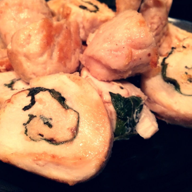 ささみの梅しそ巻き(花町酒房 なんば 織家)