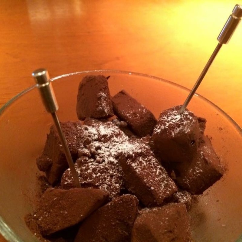 マスター手作り生チョコレート(ビアカド )