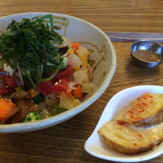 オロッコサンファイナセット(日替わりランチ)(ハチカフェ （Hachi cafe）)
