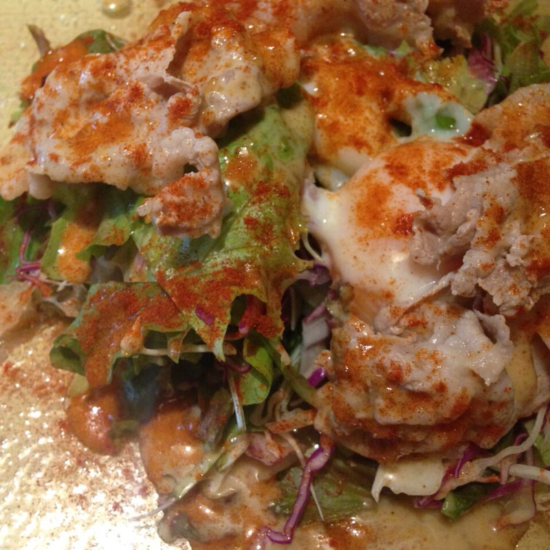 吾妻ポーク冷しゃぶサラダ(居酒屋とも八 )