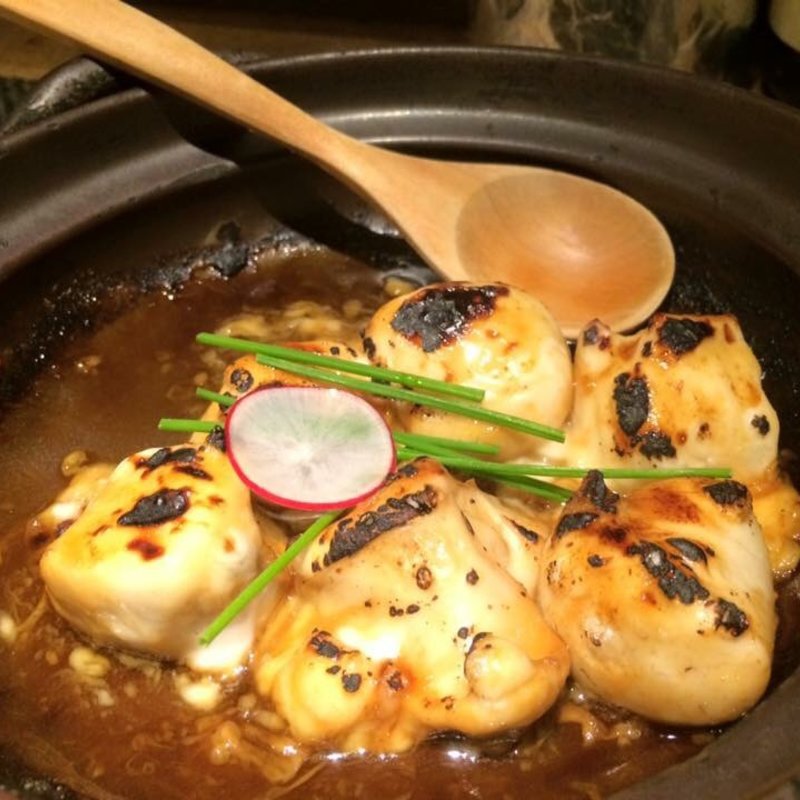 白子の醤油焼き(ぼちぼち )