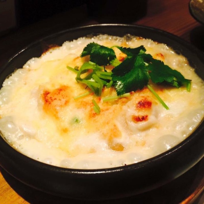 白子の和風グラタン(京橋 二刀流)