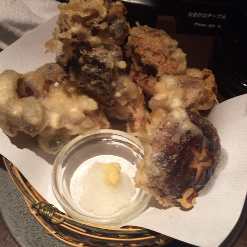 キノコの天ぷら(夢や （ゆめや）)