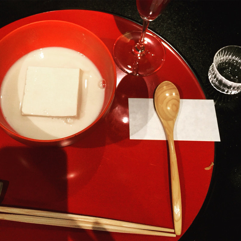 豆水とうふ(東京 芝 とうふ屋うかい （とうふやうかい）)