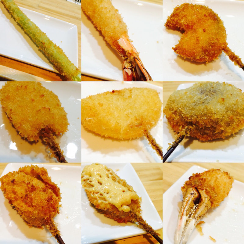 串揚げコース(塩梅)