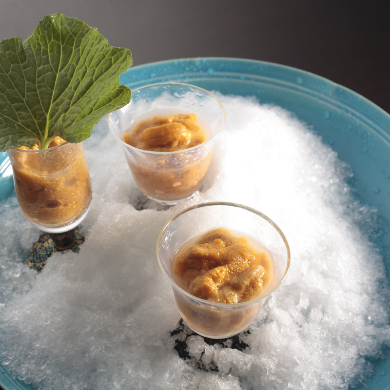 北海道直送海水うに小丼ぶり(代官山 韻)