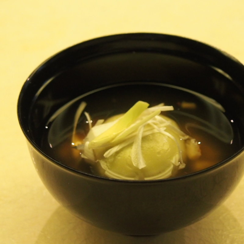 蚕豆の椀物(粋京 （イッキョウ）)