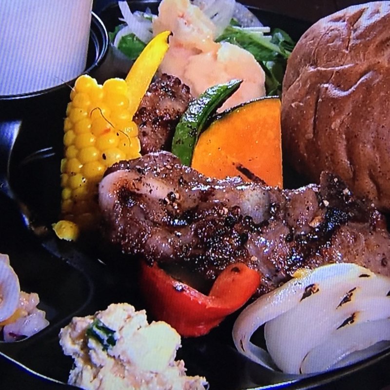 G.F.Hスペシャルプレート グラホのスペアリブ(グランドフードホール 芦屋)