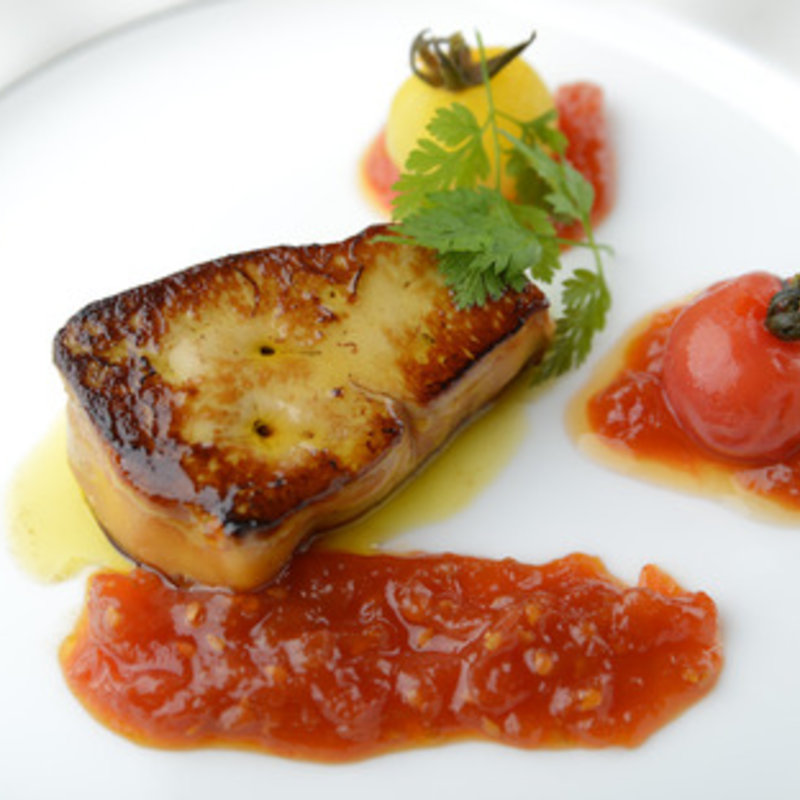 フォアグラのステーキ(池田山 （イケダヤマ）)