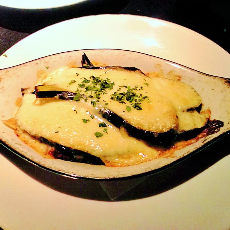 ナスとミートソースのグラタン(エノテカ ポポラーレ （ENOTECA POPOLARE）)